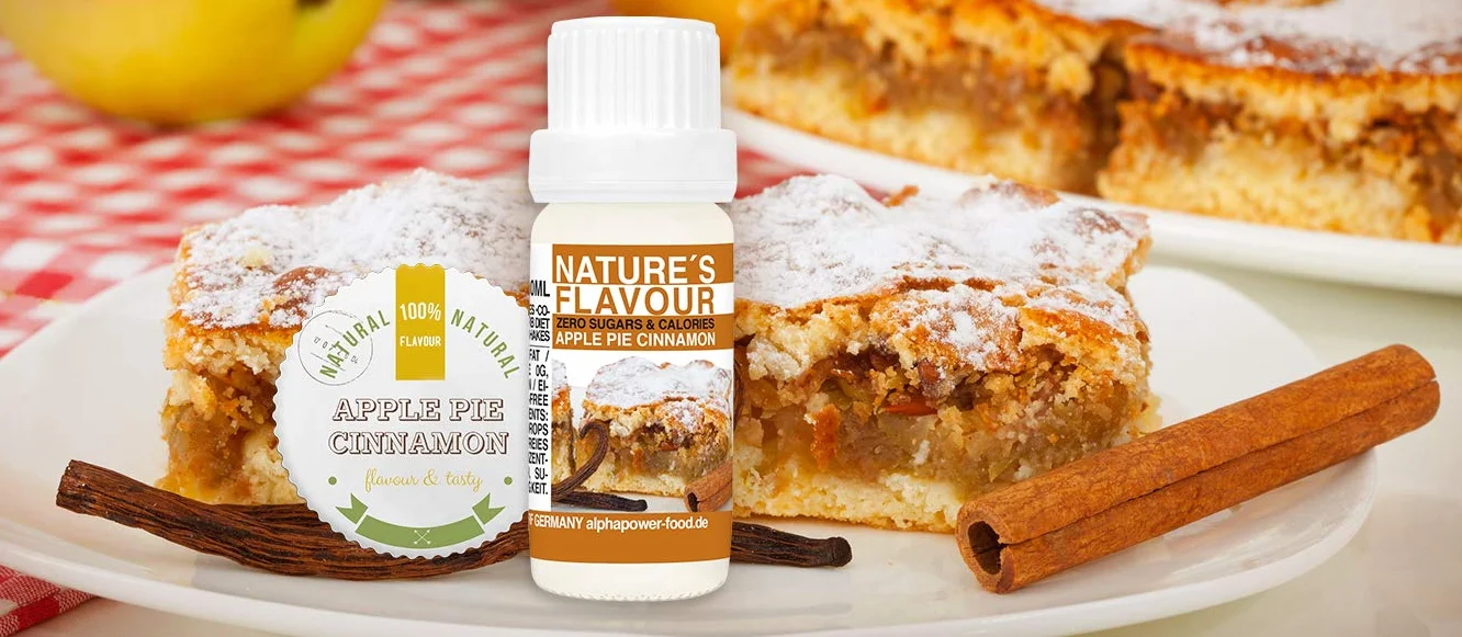 ALPHAPOWER FOOD aromi naturali per alimenti, Super Offerta 5x10ml aroma alimentare, gocce aromatizzanti senza calorie - liquido Flavdrops - Flavour Drops