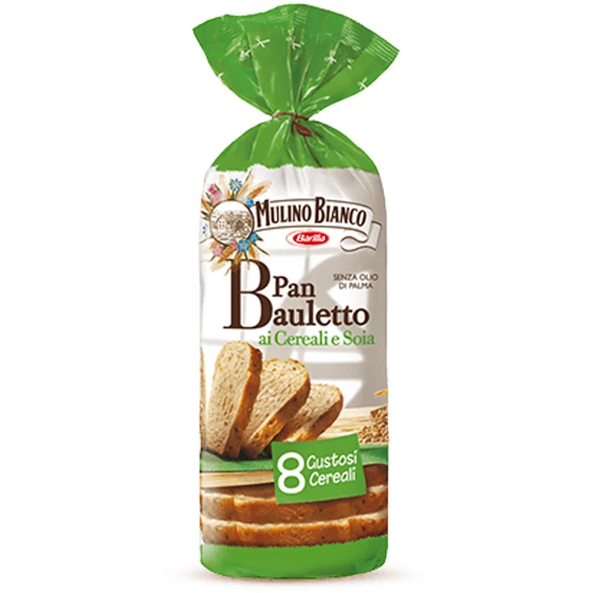 Pan Bauletto ai Cereali e Soia 8 Cereali Mulino Bianco 400 g 8 Pezzi