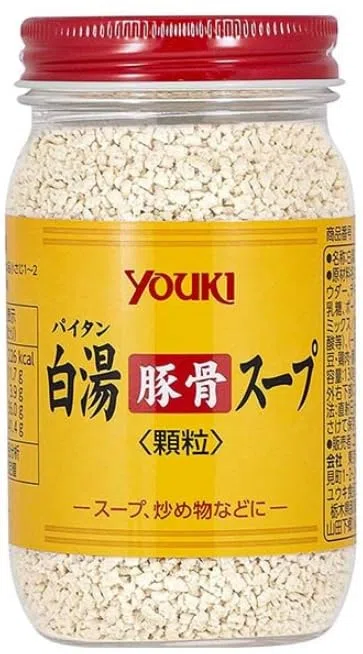 Granulare per brodo tonkotsu bianco per fare Ramen Giapponese 130g, Youki