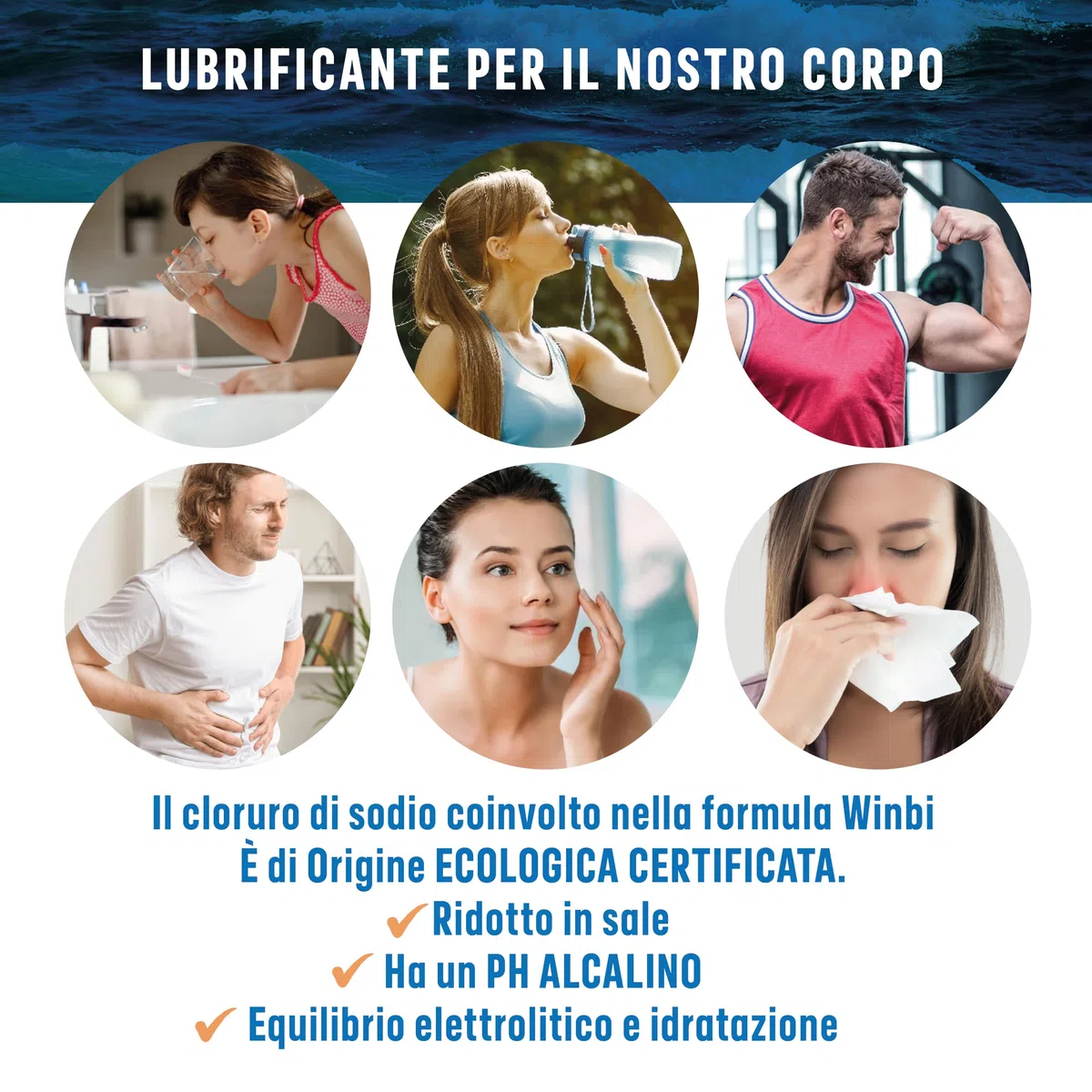 100 LITRI Di Acqua Di Mare Winbi Da Bere. Molteplici Benefici Per il Corpo. Acqua Marina ad Alto Contenuto di Magnesio, Potassio e Calcio. Nessuna Sostanza Nociva (1000Gr)