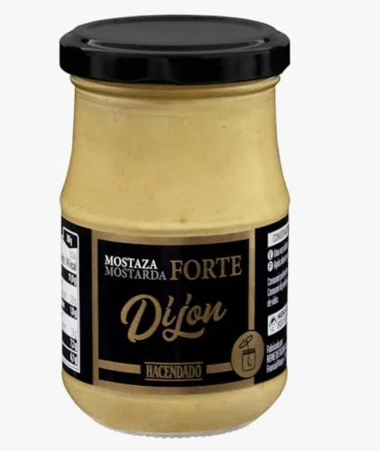 Senape di Digione forte, 200 g. Confezione da 3