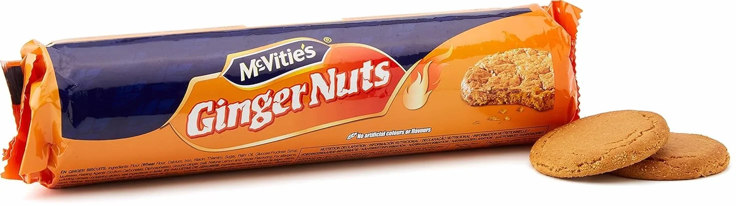 Mcvities Ginger Nut 250g 4 Pack