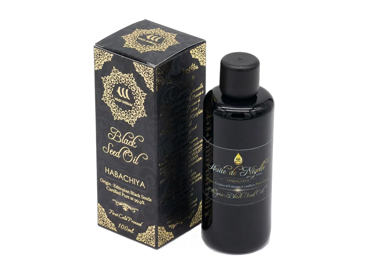 Olio Puro di Nigella (Etiopia) 100 ml - Purezza Eccezionale - Pressione a Freddo - Senza Trattamento Chimico - Per uso Cosmetico e Alimentare