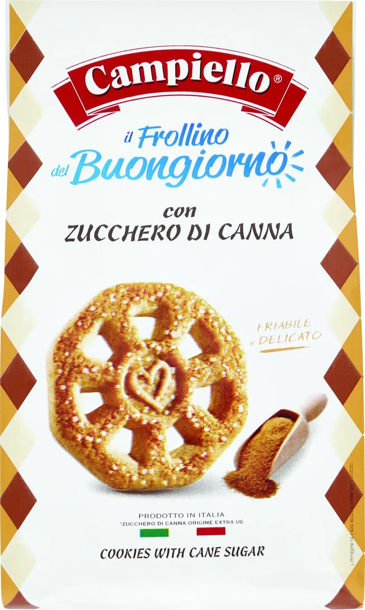 Campiello Frollini Buongiorno Zucchero Di Canna, 350g