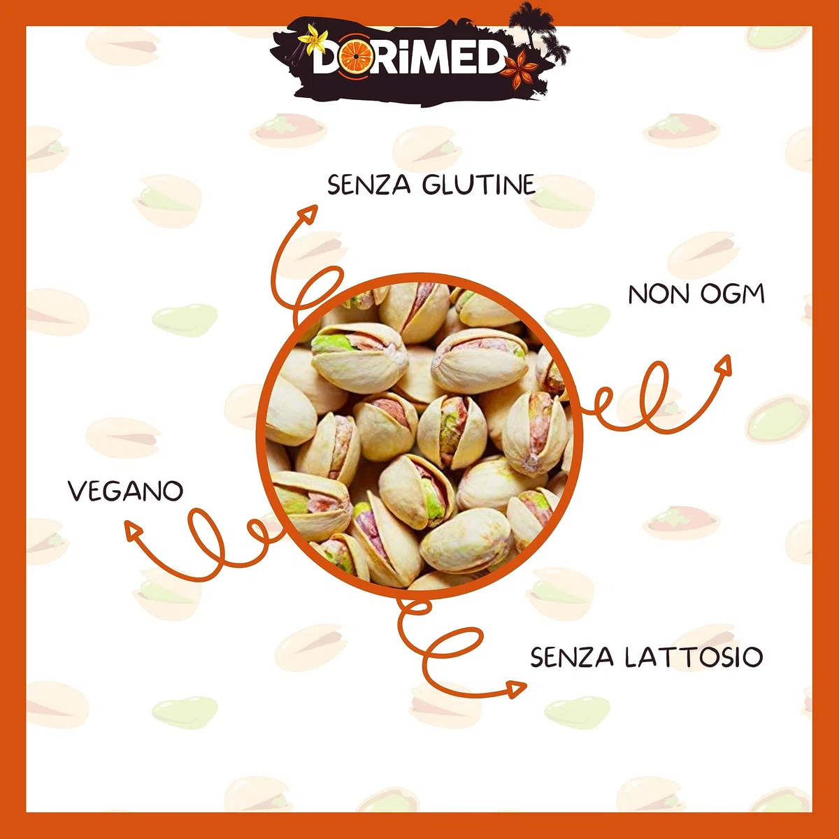 Pistacchi Salati Con Guscio Giganti Secchi [1kg]. Frutta Secca Con Sale Di Prima Qualità, Noci Di Pistacchio Tostato Buonissimo Grande Adatto Per Dolci Siciliani. Pistacchio Salato Squisito - Dorimed