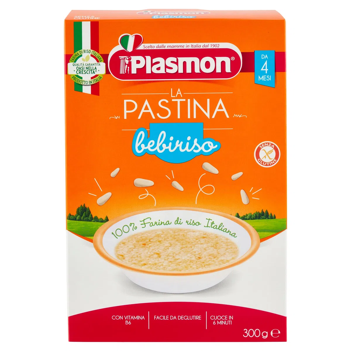Plasmon - Bebiriso, Formato n° 1 - 12 pezzi da 300 g [3600 g]