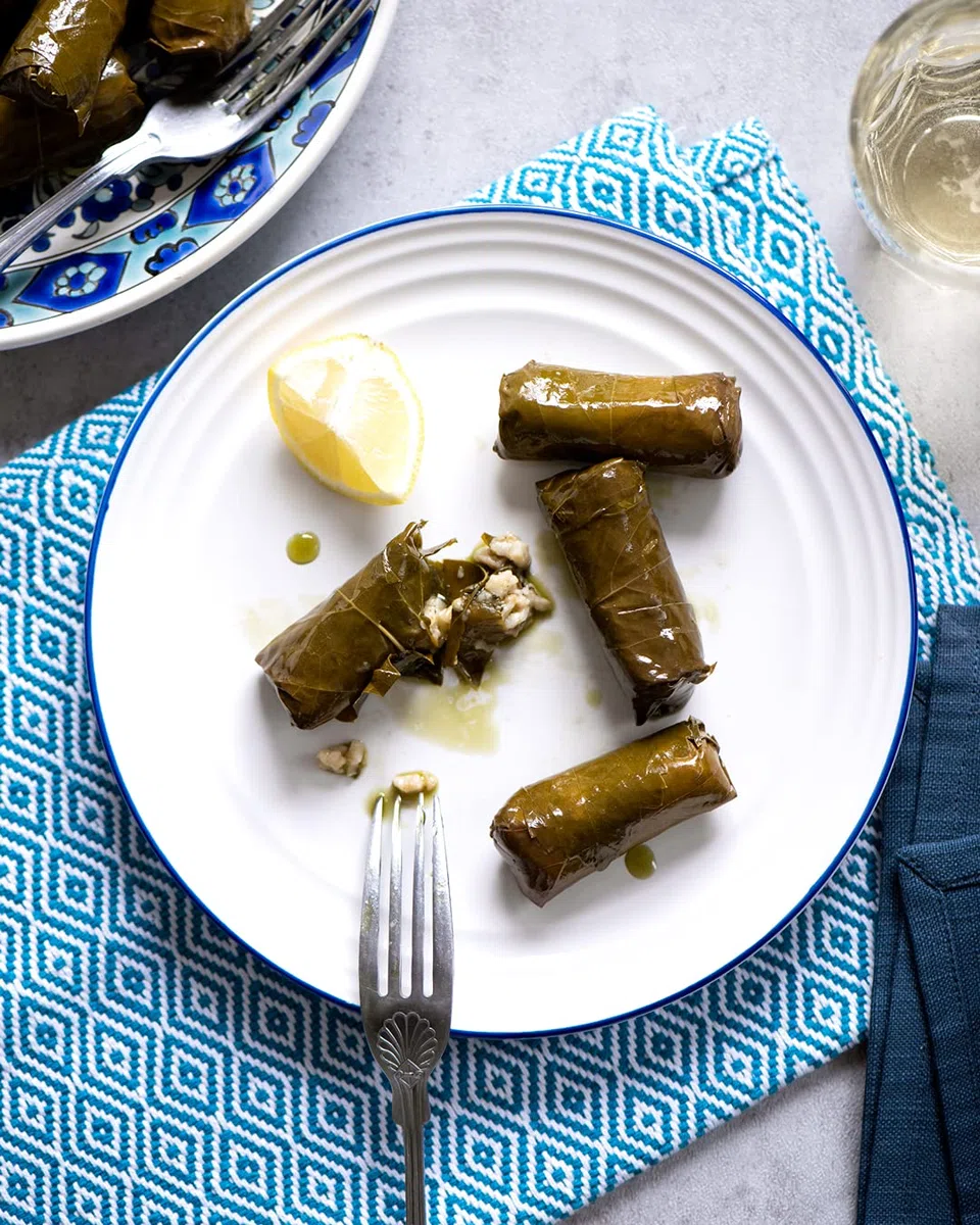 The Greek Kitchen Dolmades, foglie ripiene di vite con riso ed erbe aromatiche, 280g