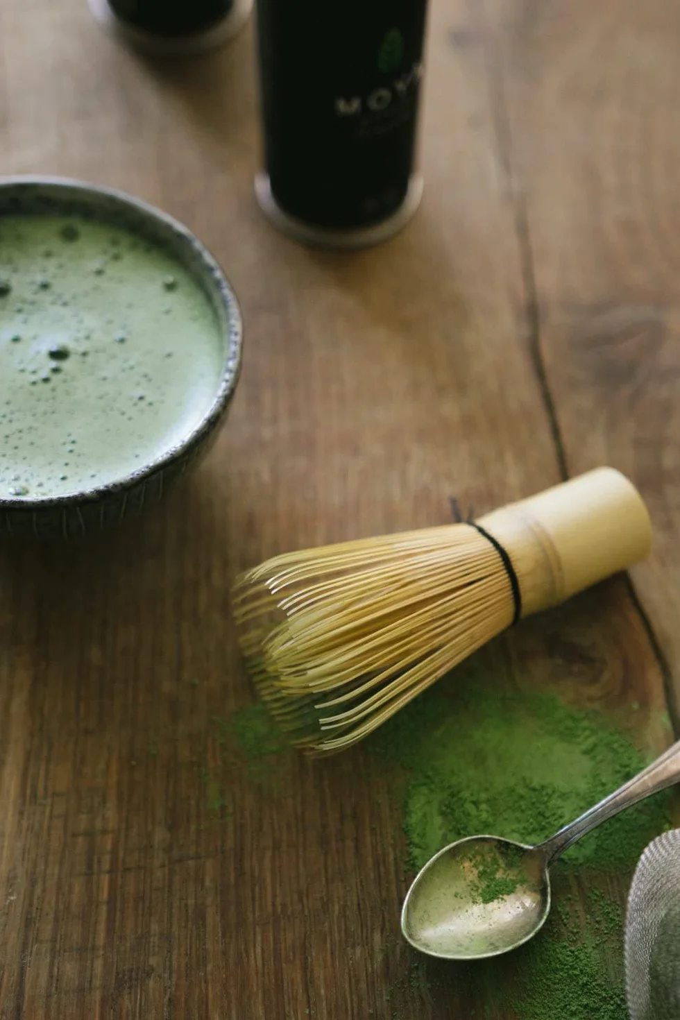 Moya Matcha Tè Verde Biologico in Polvere Organico | 30g the matcha Premium Cerimoniale Grado (I) | Cresciuto e Raccolto in Uji, Giappone | Matcha di Altissima Qualità Disponibile