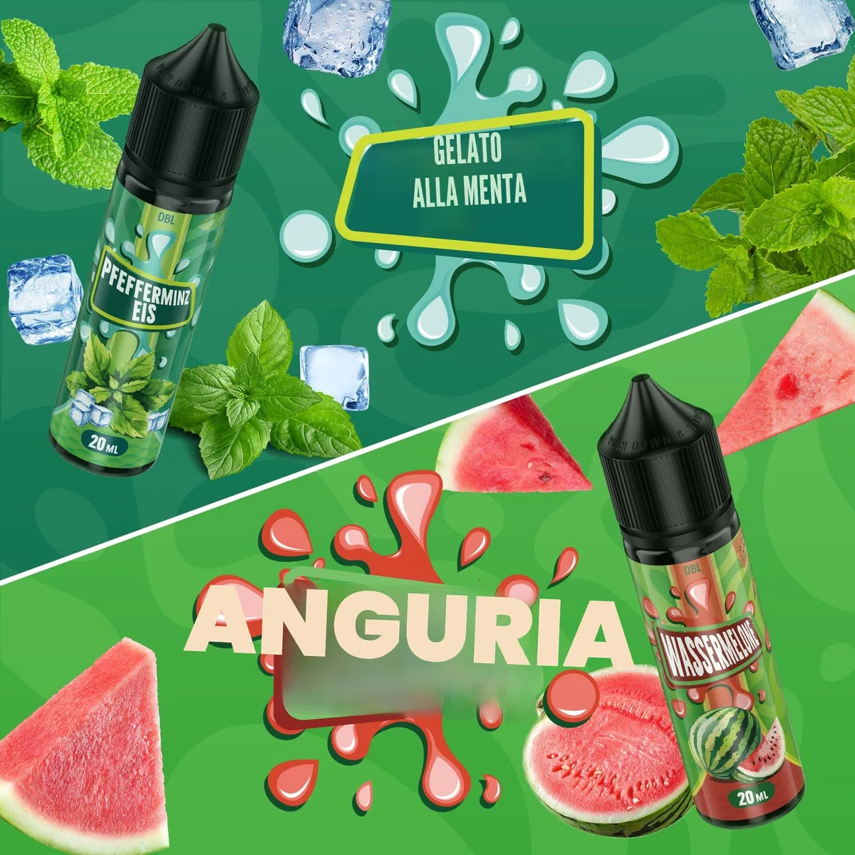 Concentrato di Aroma 5x20ml, Aroma Intenso per Alimenti Ideale per Cuocere, in Alimenti e Bevande, anche per Nebulizzatori, Macchine per Nebbia, e molto altro. 5 pezzi