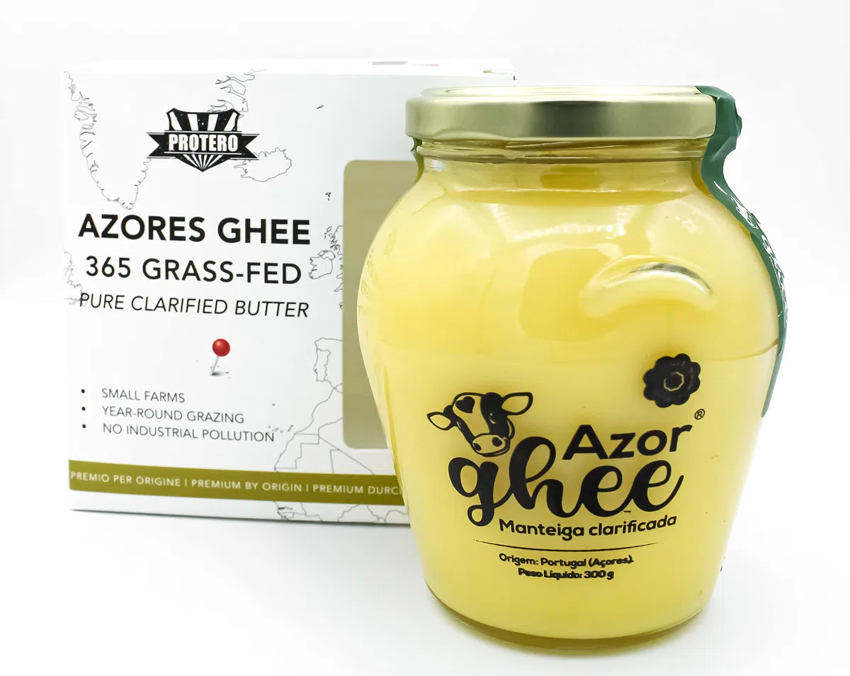 PROTERO Ghee d'Azzorre | 365' pascolo | burro chiarificato puro | grass-fed