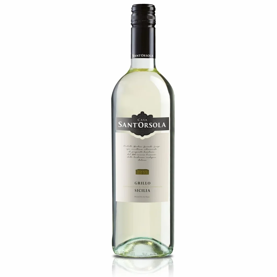 Sant'Orsola - Vino Grillo D.O.C. Sicilia, da Uva Grillo, 6x750 ml