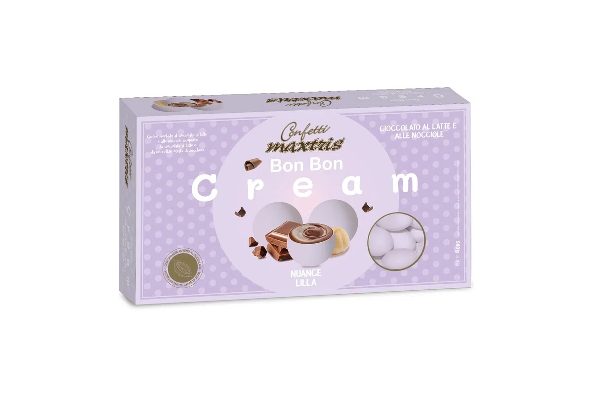 Bon Bon Cream Gianduia - Nuance Lilla, scatola 900 gr