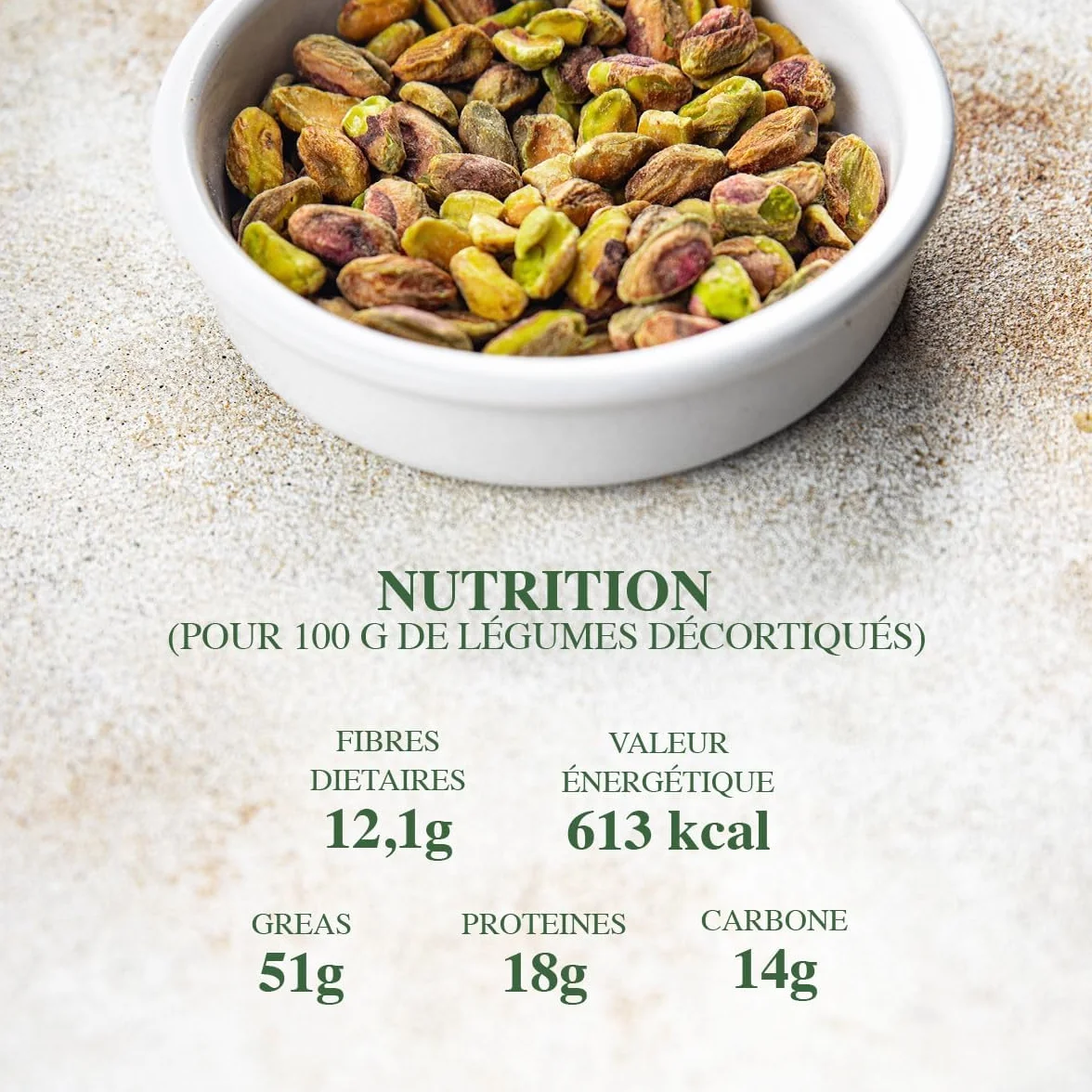 PISTAMED - Pistacchi sgusciati - Senza sale - Tostati artigianalmente - Senza additivi e senza glutine - Ricchi di fibre - Adatti a diete vegetariane e vegane - 10 bust (500g, Senza guscio)