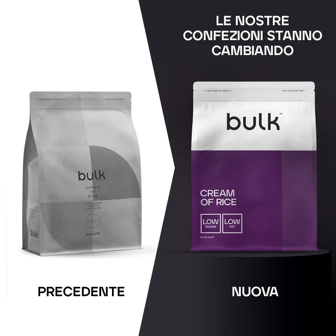 Bulk Cream of Rice, Gluten Free Carbohydrate, Chocolate, 2.5 kg