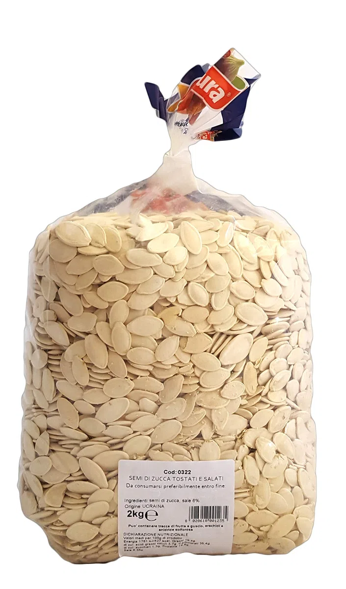 SEMI DI ZUCCA TOSTATI e SALATI | Ventura | 2 Kg