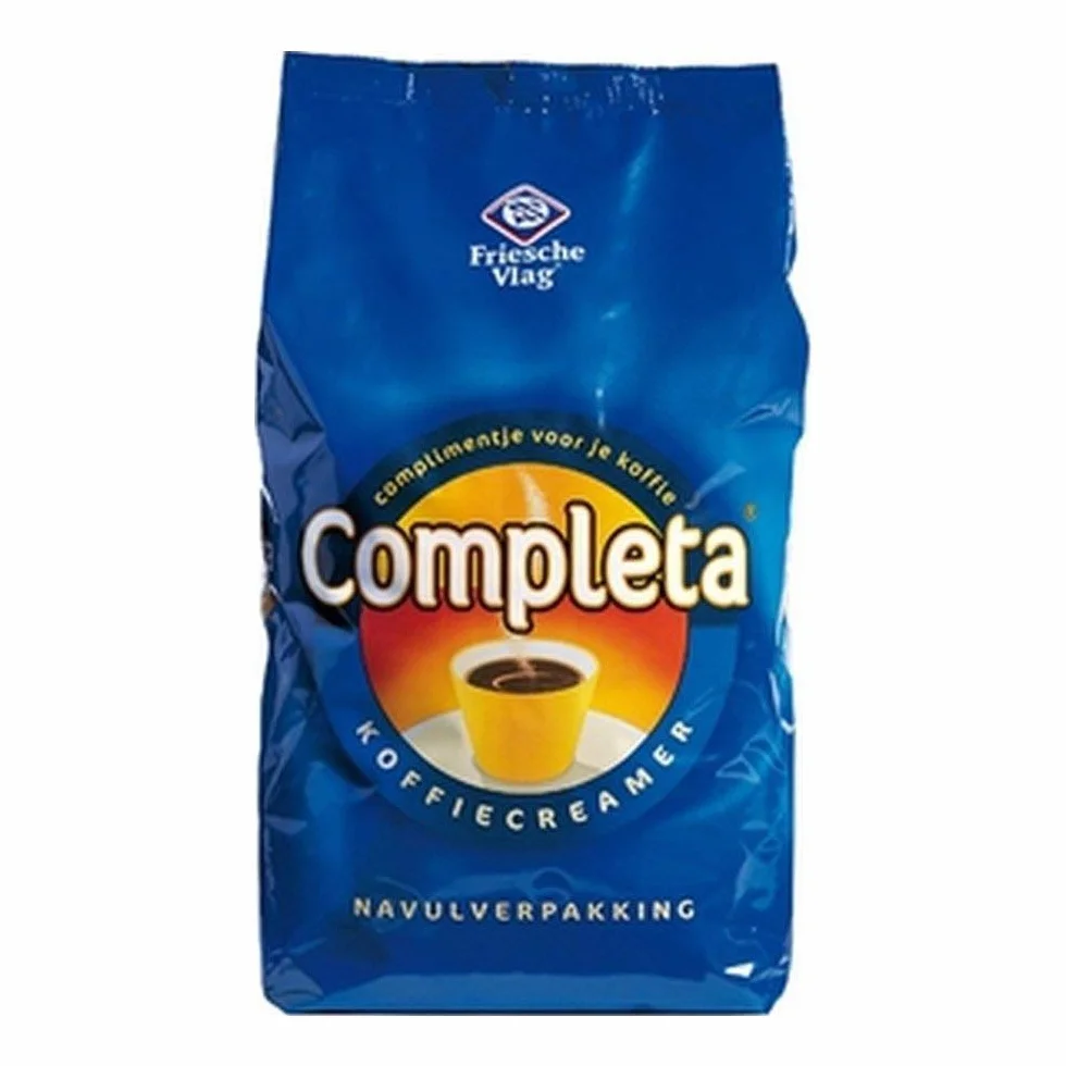 Completa Sacchetti di ricarica bianco caffè, confezione da 2 (2 x 2 kg)