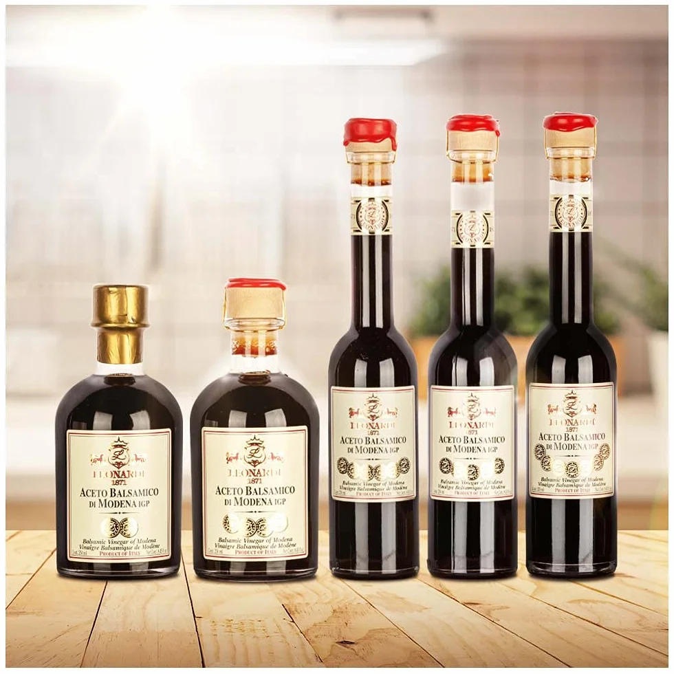 LEONARDI 1871 ACETO BALSAMICO DI MODENA I.G.P. 8 TRAVASI 250 ML