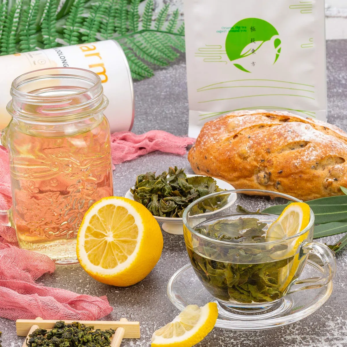 Oriarm 250 grammo Anxi Tie Guan Yin Tè Oolong in foglie - Tieguanyin Tè Blu Cinese - Tè Verde Wulong Ti Kuan Yin