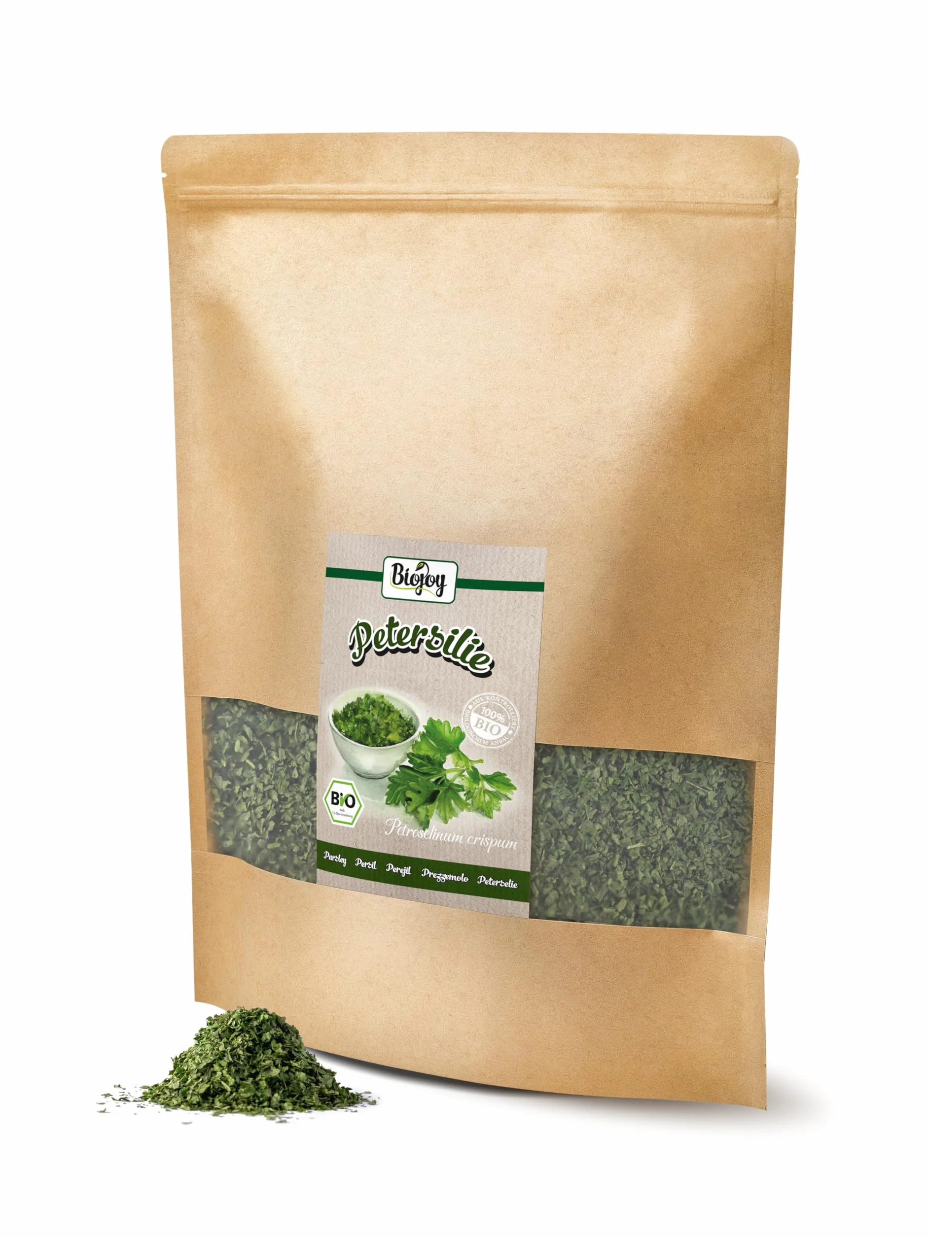 Biojoy Prezzemolo BIO (500 g), essiccato e strofinato (Petroselinum crispum)