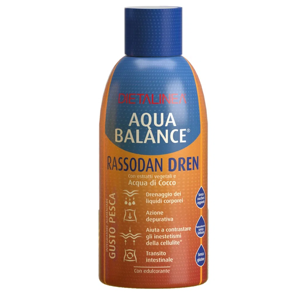 Dietalinea Aqua Balance Rassodan Dren Gusto Pesca 500 ml