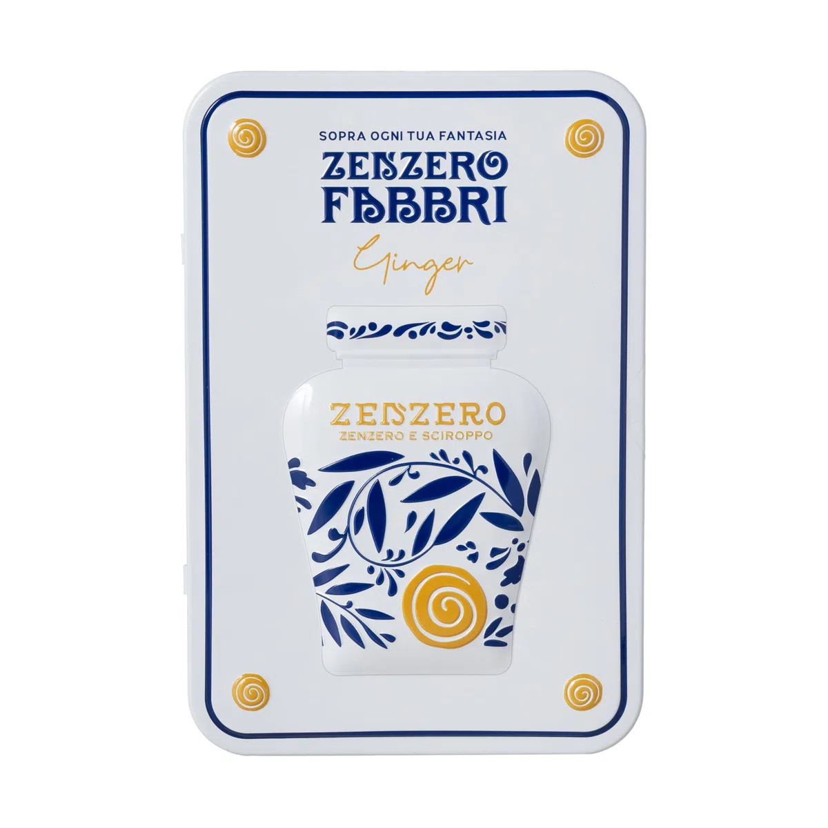 Latta Regalo Zenzero Fabbri 600g con cucchiaino e ricettario