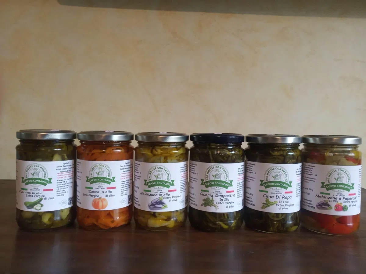 Conserve Sottolio SaporiContadini (Confezione Da 6)