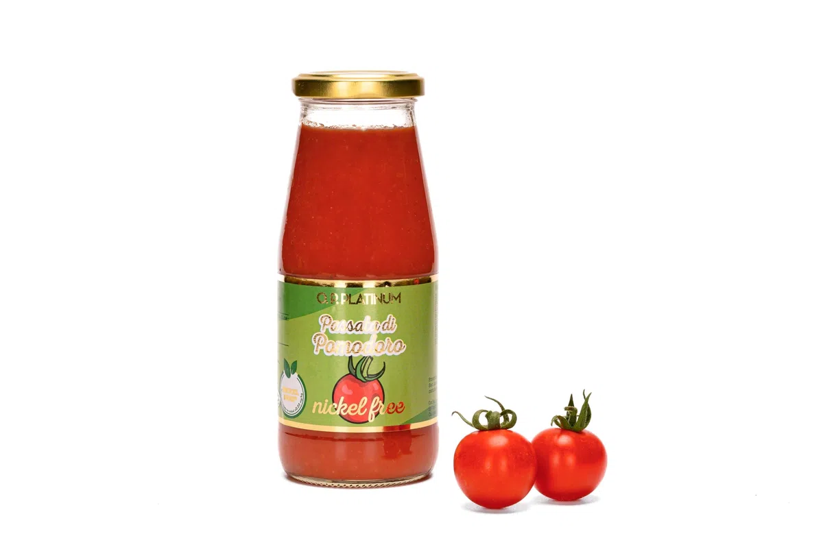 PASSATA DI POMODORO SENZA NICHEL | NICHEL FREE 100% ITALIA - CONFEZIONE DA 6X420gr