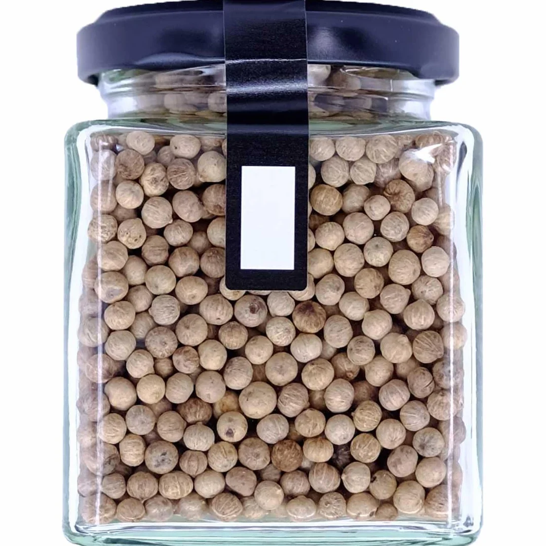DAMUNE Pepe Bianco in Grani di Kampot Premium - 120g