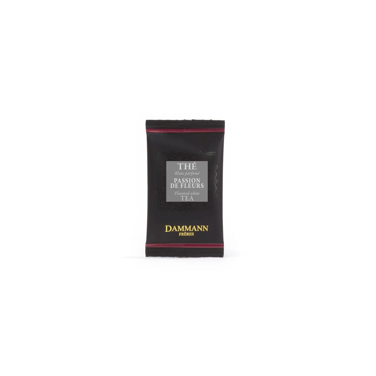 Dammann Frères | Tè Bianco e Frutto della Passione | Aroma Albicocca - 24 Bustine (48 Gr) | Petali di Fiori