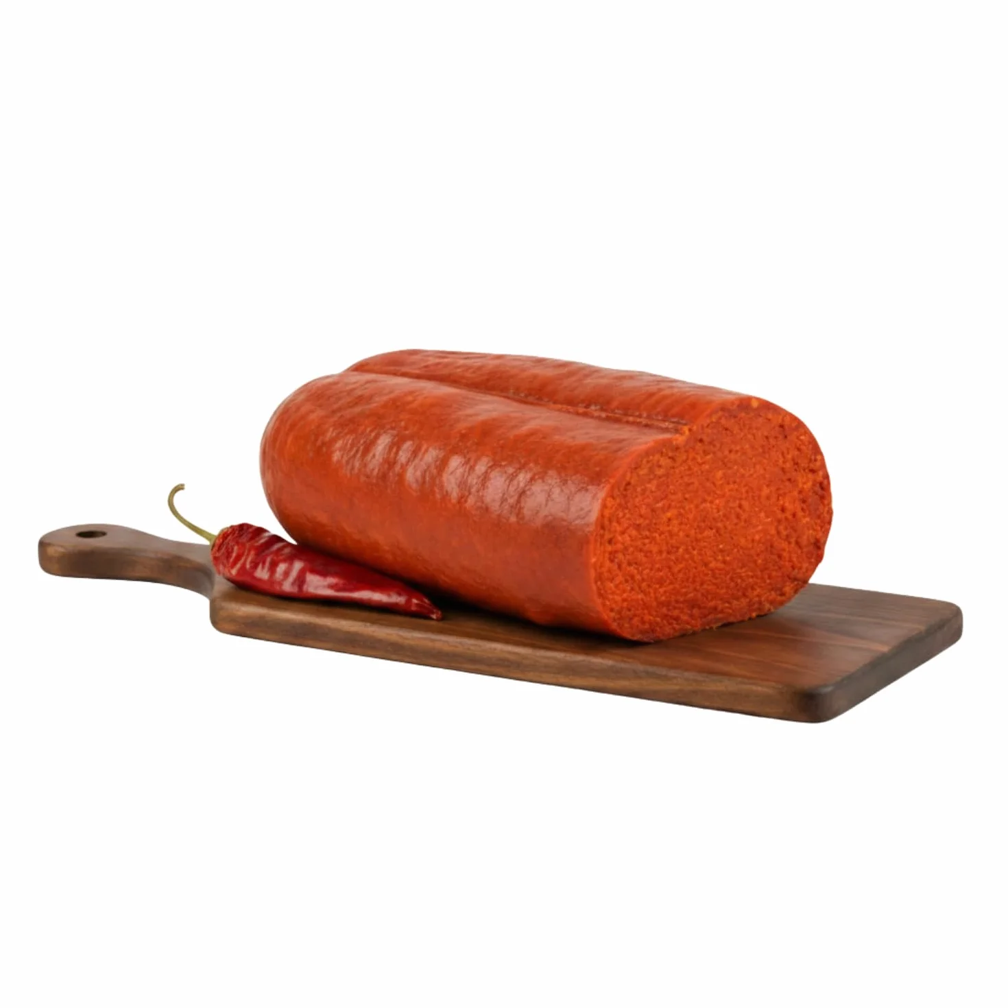 Valle del Crati Nduja Calabrese di Spilinga 1.5kg, Nduja Piccante sottovuoto prodotta in Calabria, Salume Artigianale di puro suino, 3 Pezzi (1500 gr)