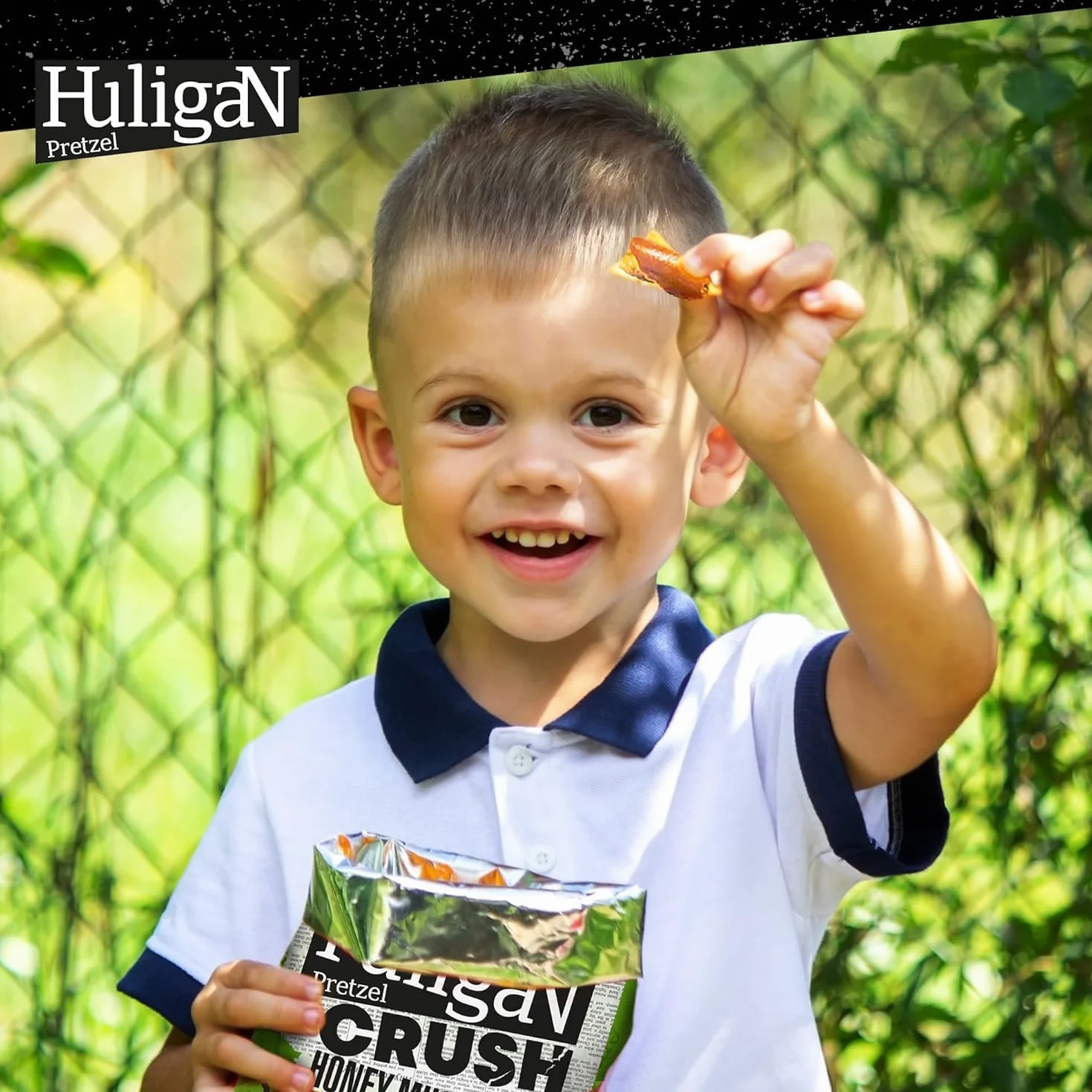 Huligan Jalapeno Pretzels Crush (confezione da 18 x 65 g) – Pretzel al forno sottili snack salati sfusi salutari snack vegetariani scatola Jalepenos patatine multipack (confezione da 18)