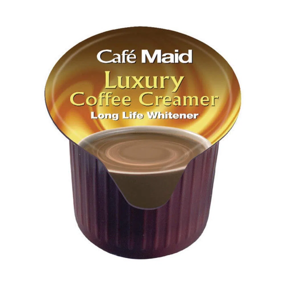 UHT Coffee Cream – Café Maid – 50 x 12 ml – 50 vasetti per crema individuali per il caffè