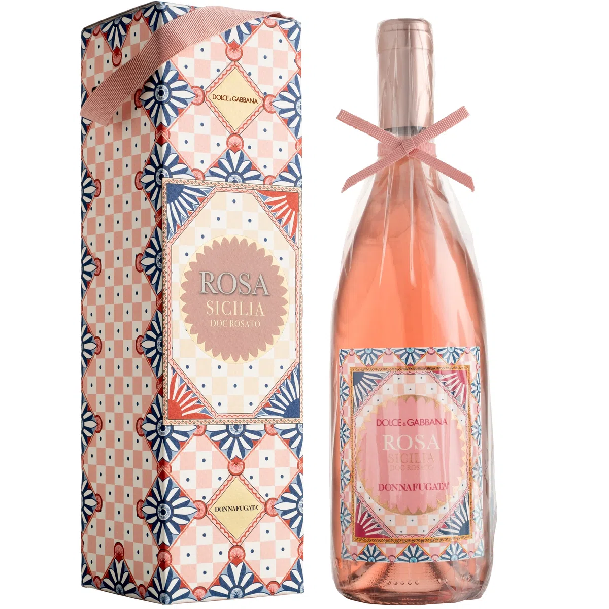 Dolce&Gabbana e Donnafugata Rosa 2025 - Rosato, Sicilia Doc - 750 ml In Astuccio
