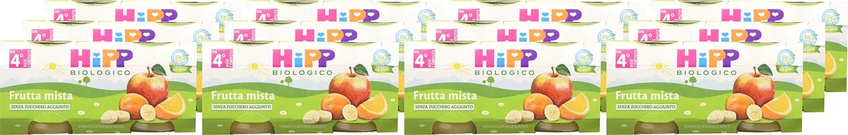 Hipp Omo Frutta Mista - Confezione 2 x 80 g