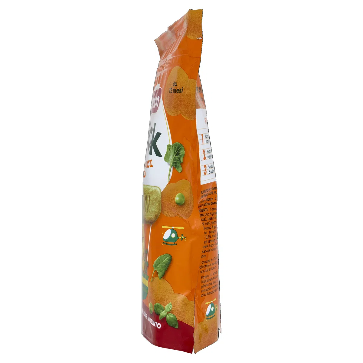 Plasmon Crick - Piselli Spinaci Basilico 6x100g