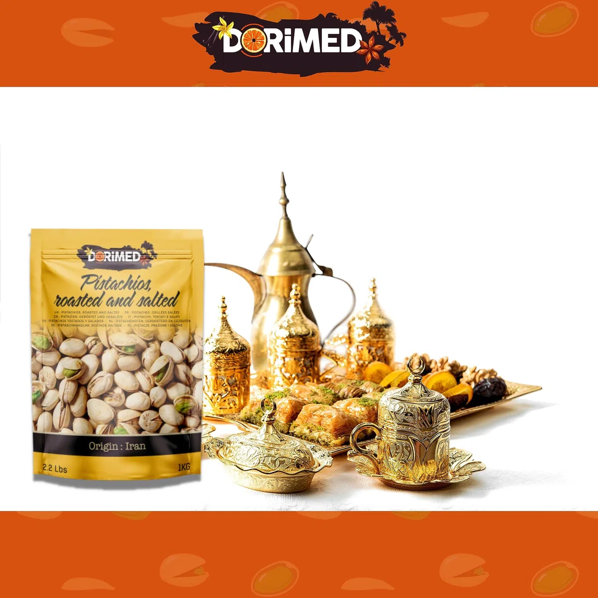 Pistacchi Salati Con Guscio Giganti Secchi [1kg]. Frutta Secca Con Sale Di Prima Qualità, Noci Di Pistacchio Tostato Buonissimo Grande Adatto Per Dolci Siciliani. Pistacchio Salato Squisito - Dorimed