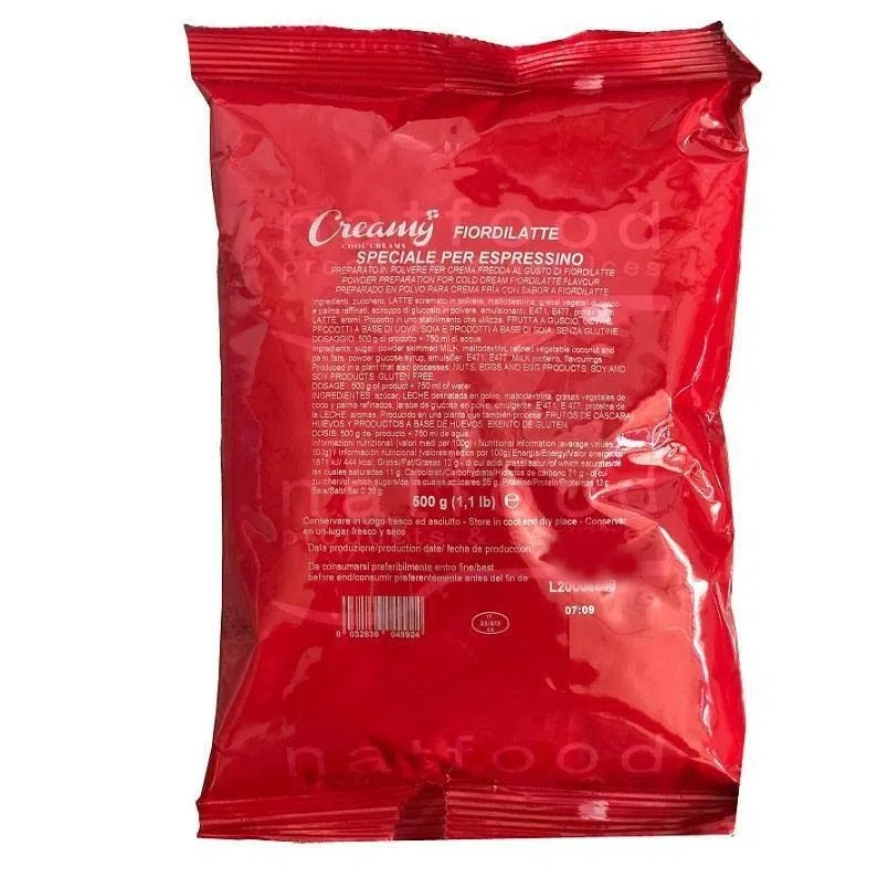 NATFOOD CREAMY PREPARATO IN POLVERE PER CREMA FIORDILATTE 500G
