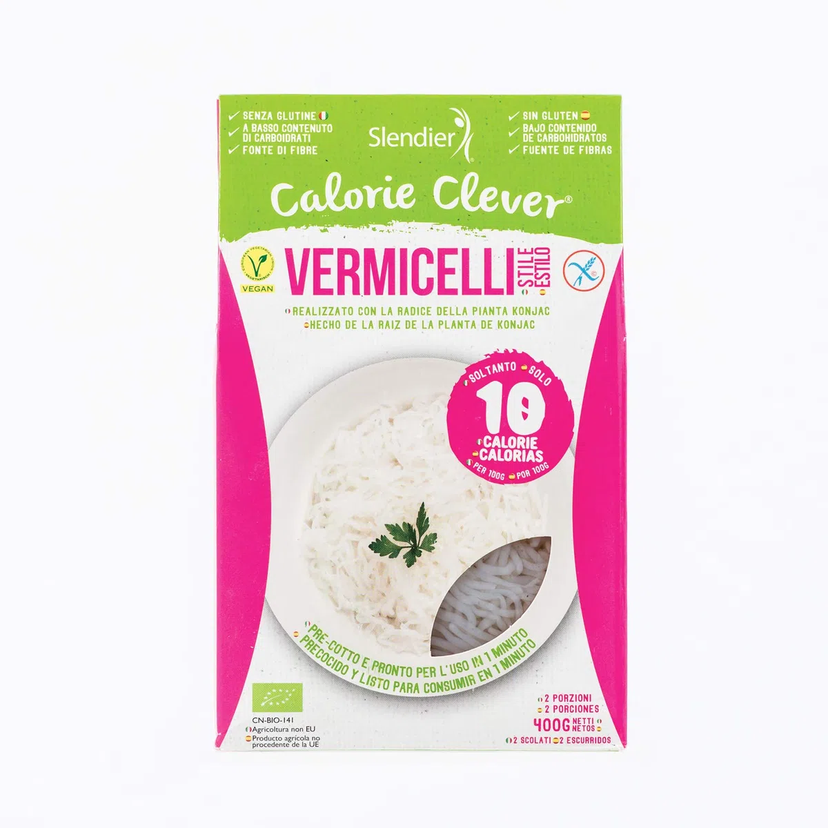 6x Slendier Vermicelli di Konjac Bio