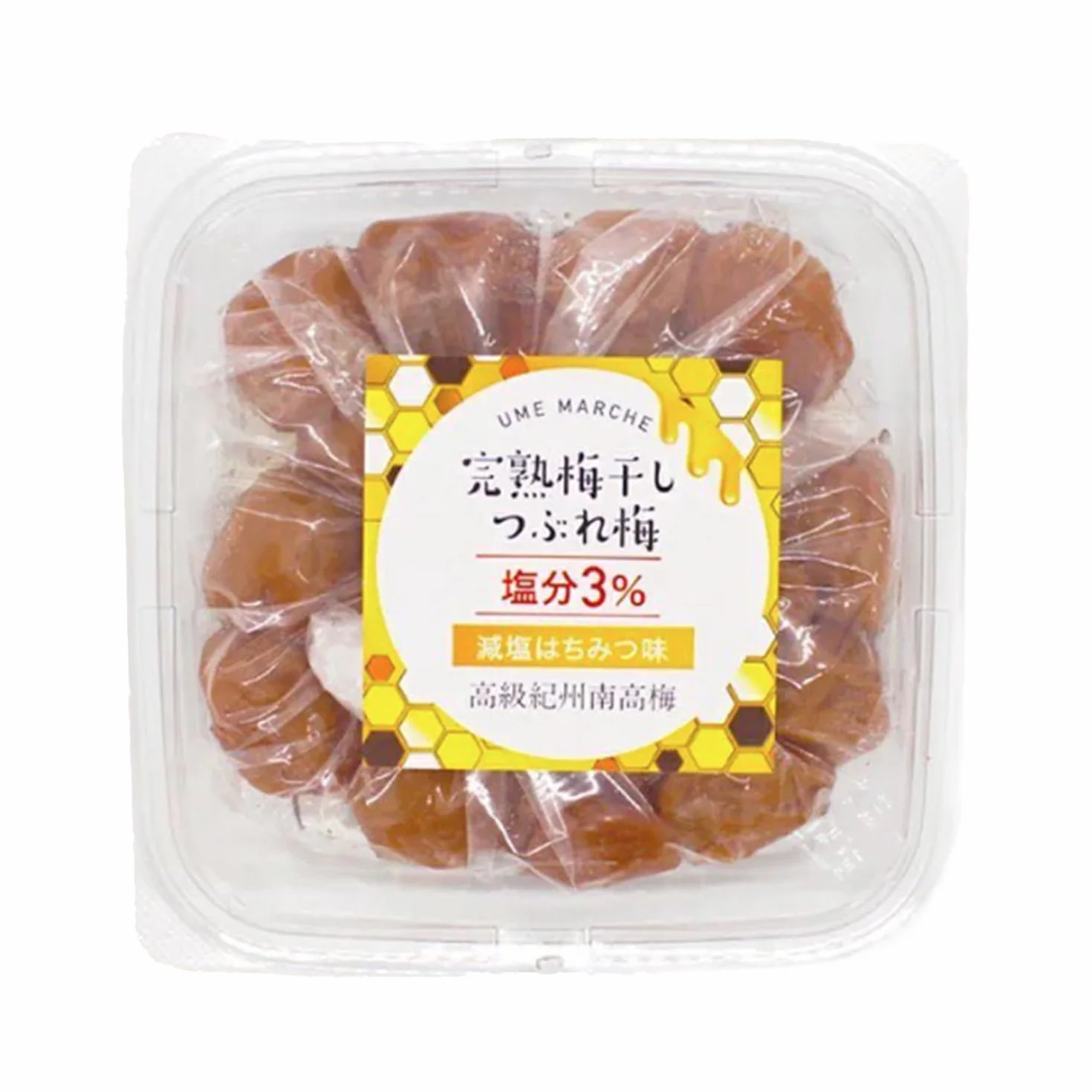 Umeboshi giapponesi in Honey - Grandi umeboshi in salamoia. Prugne Nanko Ume sottaceto Giappone, prodotte in Giappone, 14,1 oz [Elegante dolcezza, Ridotto sale 3%] (400 g (400 g x 1 confezione))