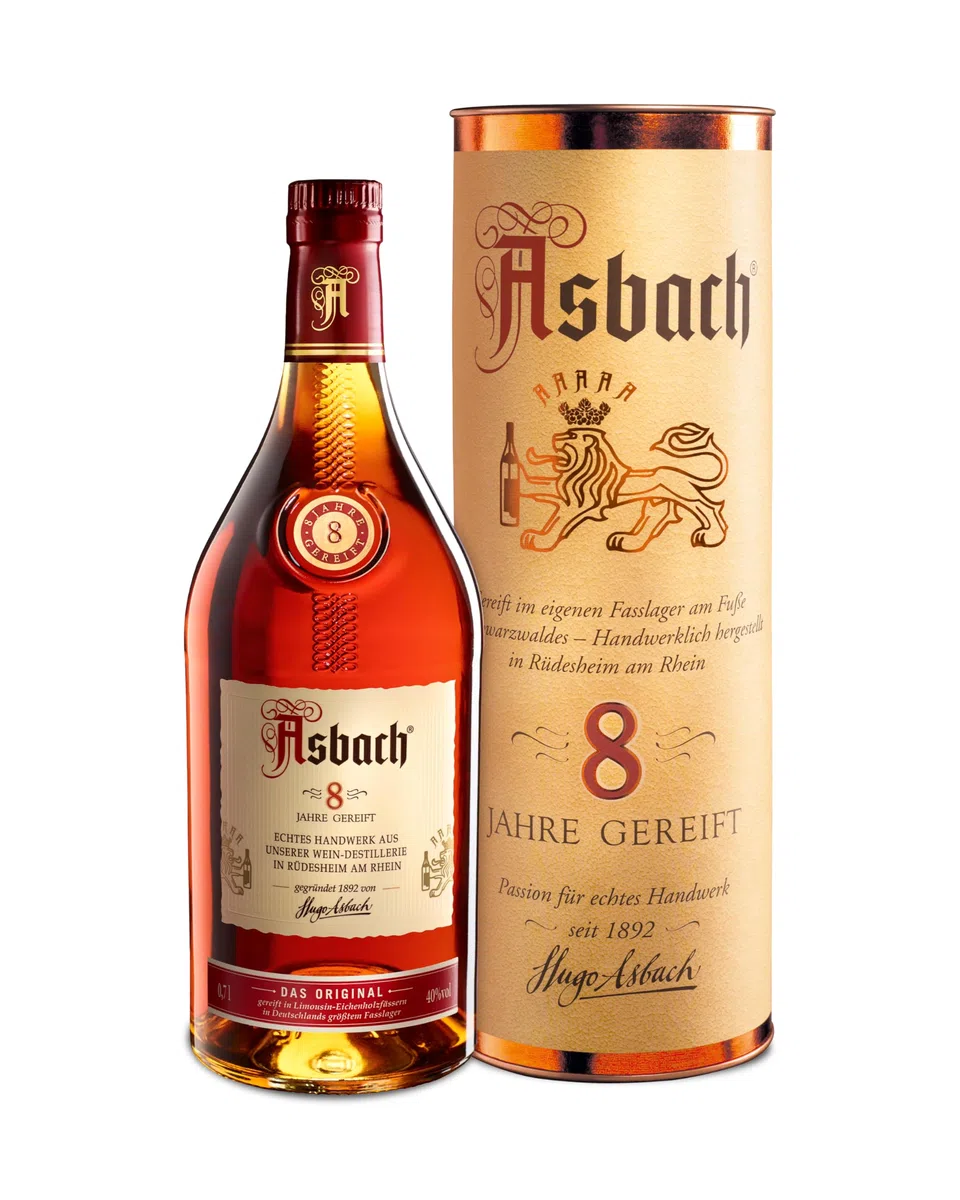 Asbach Privatbrand 8 Years 40% Vol. 0,7l in Giftbox