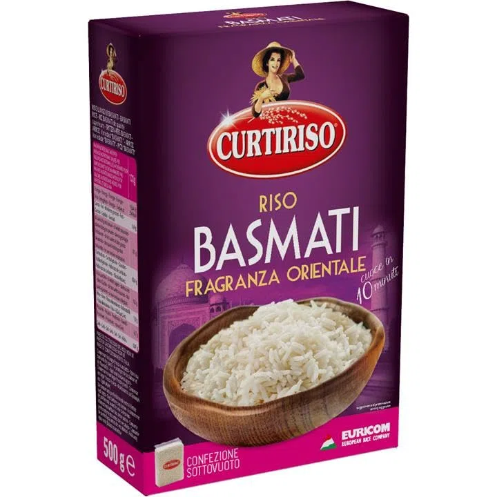 Riso Basmati Fragranza Orientale, Cuoce in 10 Minuti, Pack 6 x 500 gr