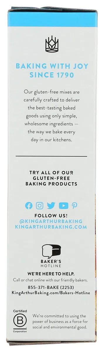 King Arthur Gluten Free Cookie Mix, 16 oz