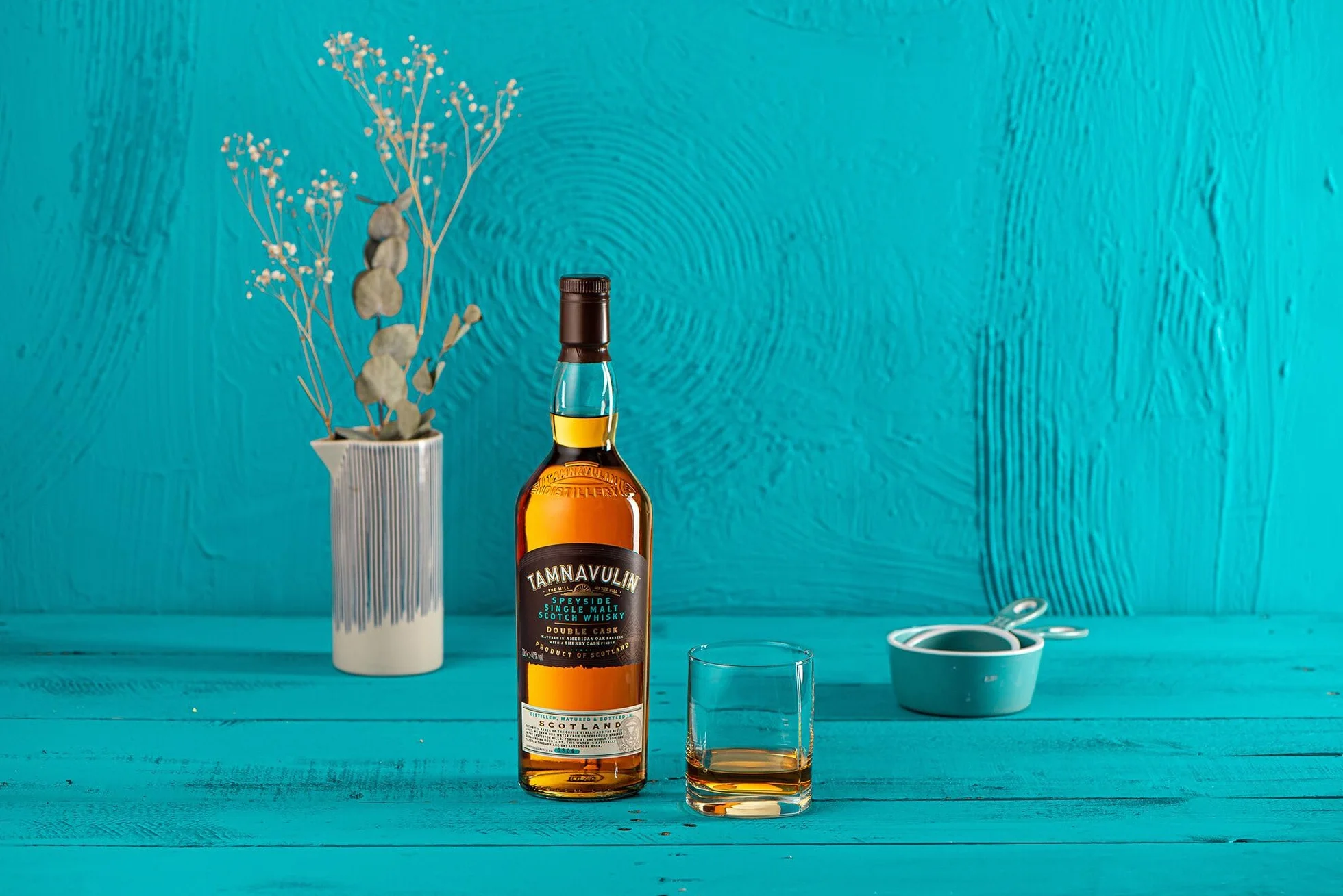 Tamnavulin - Double Cask, Single Malt Scotch Whisky Scozzese, con Maturazione Finale in Botti di Sherry, Astucciato, 40%, Bottiglia in Vetro da 700 ml