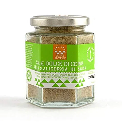 Sale Dolce di Cervia - alla salicornia di salina per carne, pesce e verdure 175 gr