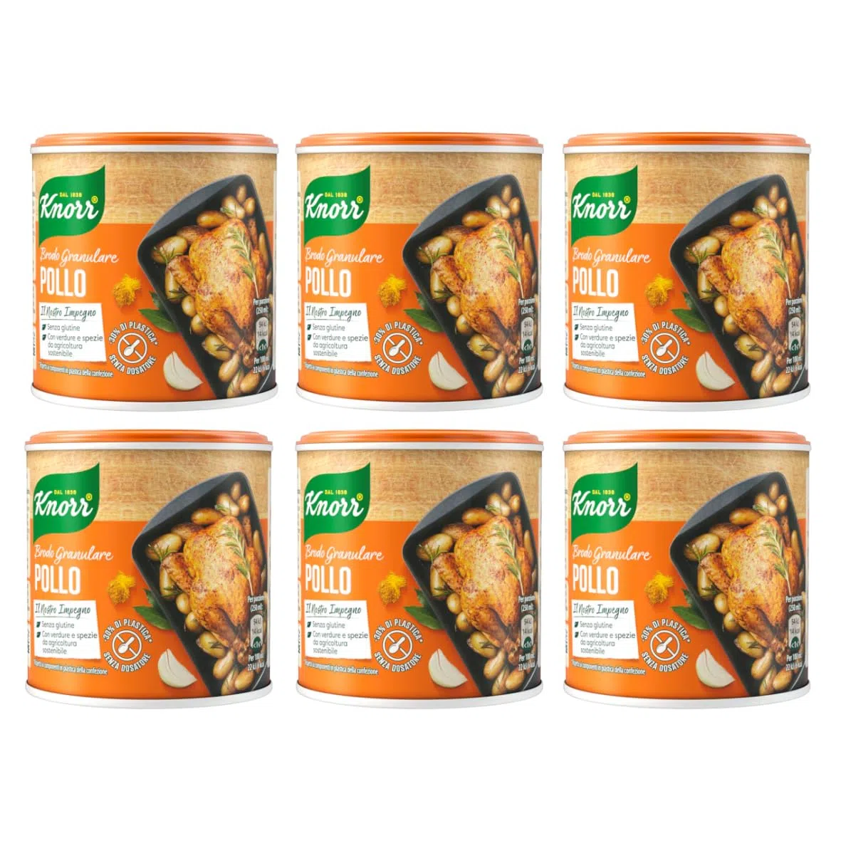 Brodo Granulare Knorr Pollo 6 x 150 gr
