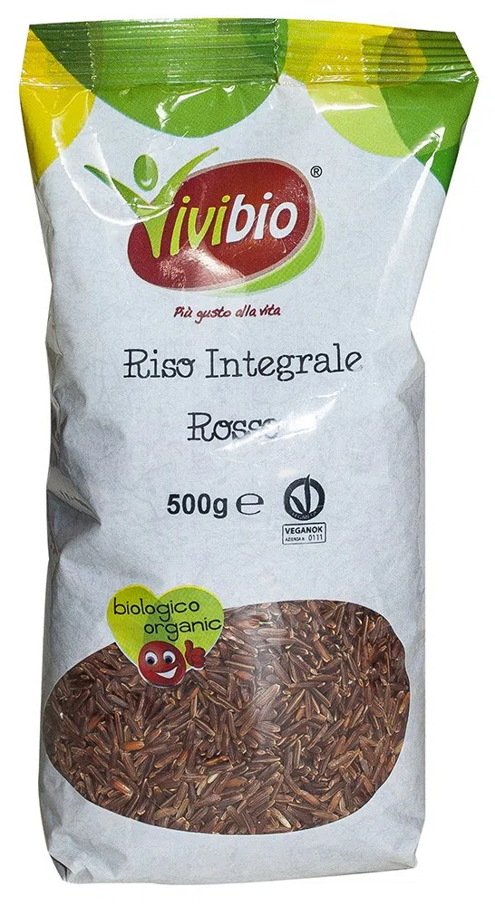 Vivibio Riso Integrale Rosso 6 x 500 gr
