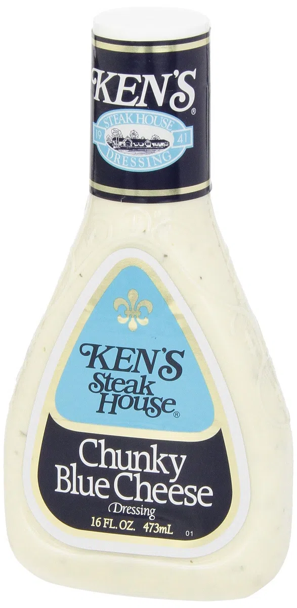 Ken's Steak House Foods - Condimento per formaggio blu grosso, 453,6 g