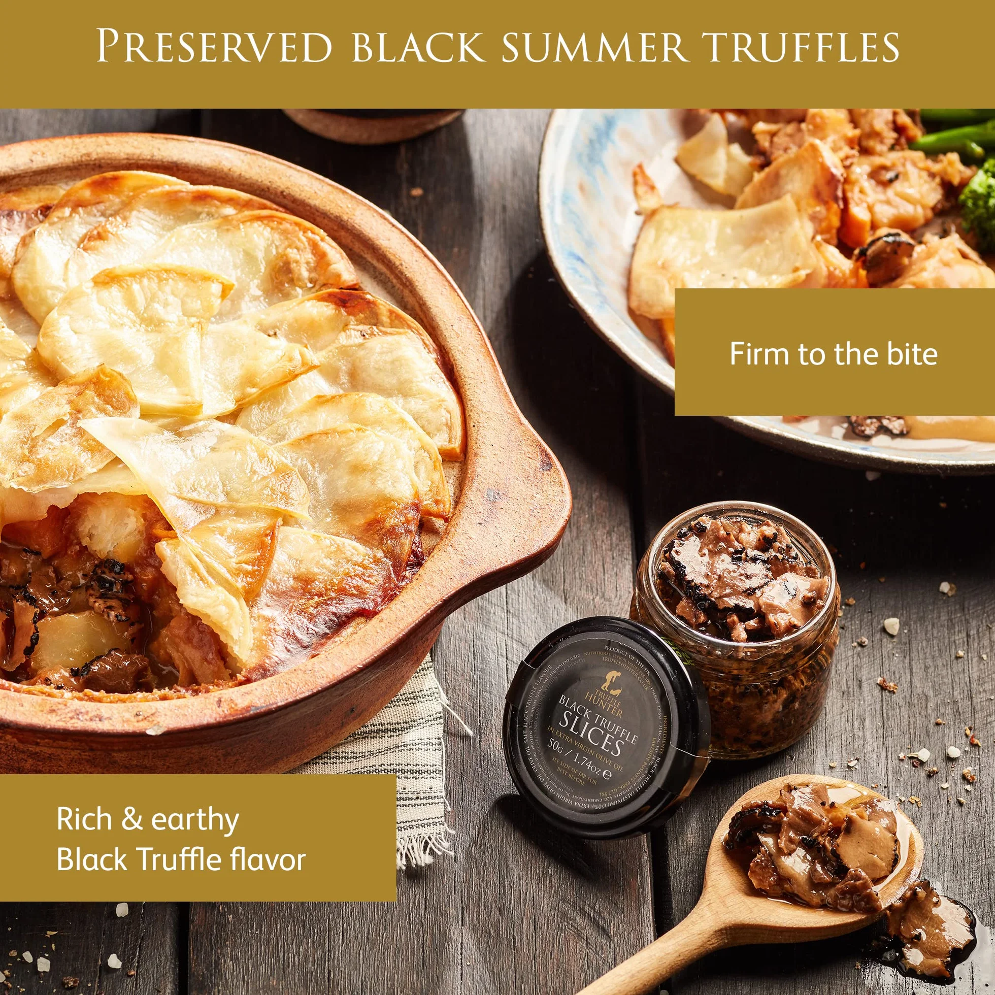 TruffleHunter - Fette di Tartufo Nero - 50g