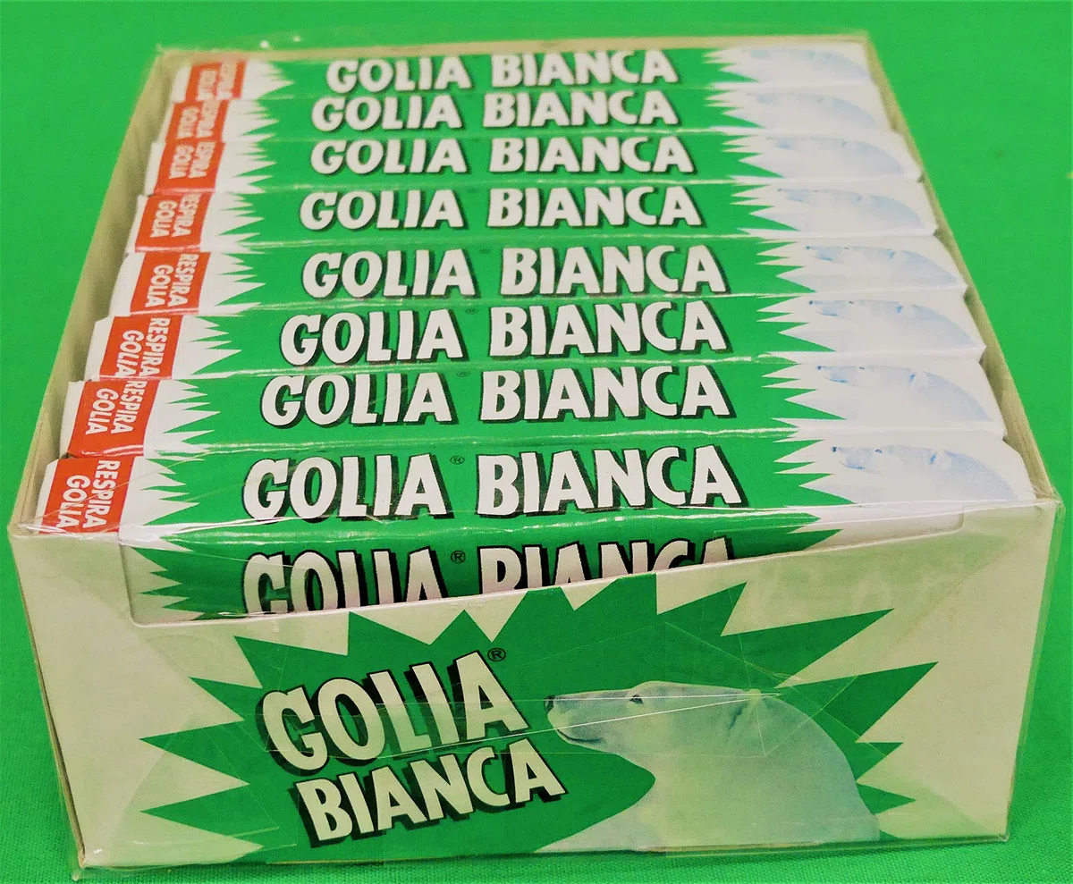 Stick Caramelle Golia Bianca 24 Confezioni.