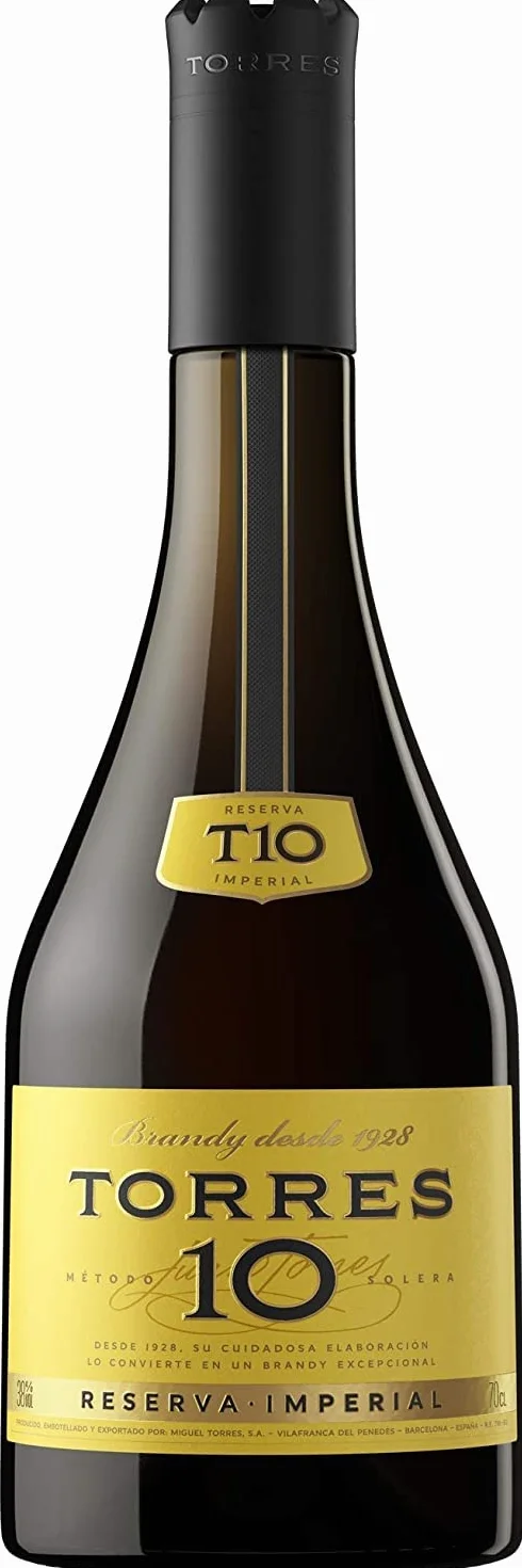 Torres Torres 10 Reserva Imperial Brandy 38% Vol., 70 cl